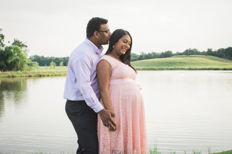 Family Maternity Session | Willowsford 
